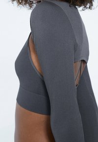 Stradivarius Cardigan - dark grey