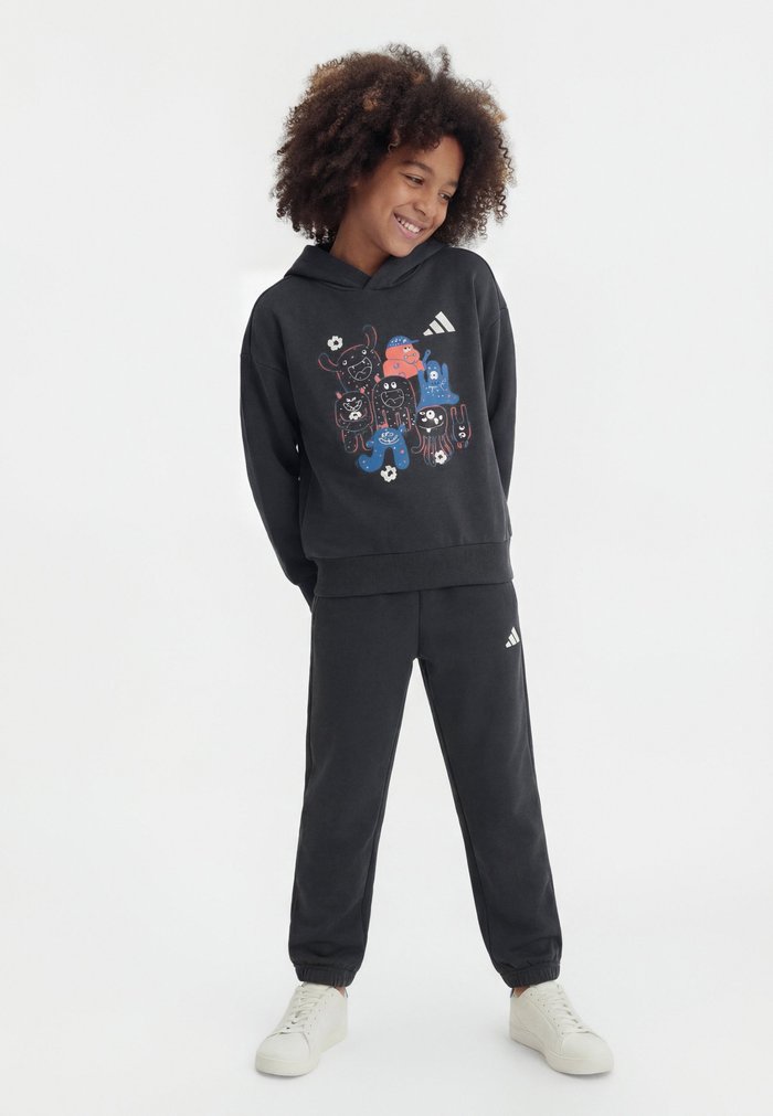 adidas TIRO SET KIDS UNISEX - Tracksuit - grey/white