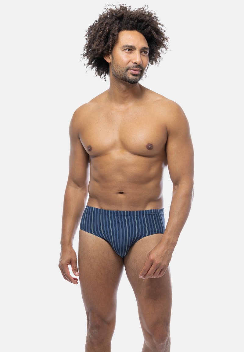 AMMANN 3ER PACK NEW MODERN ORGANIC Slip dunkelblau Zalando.de