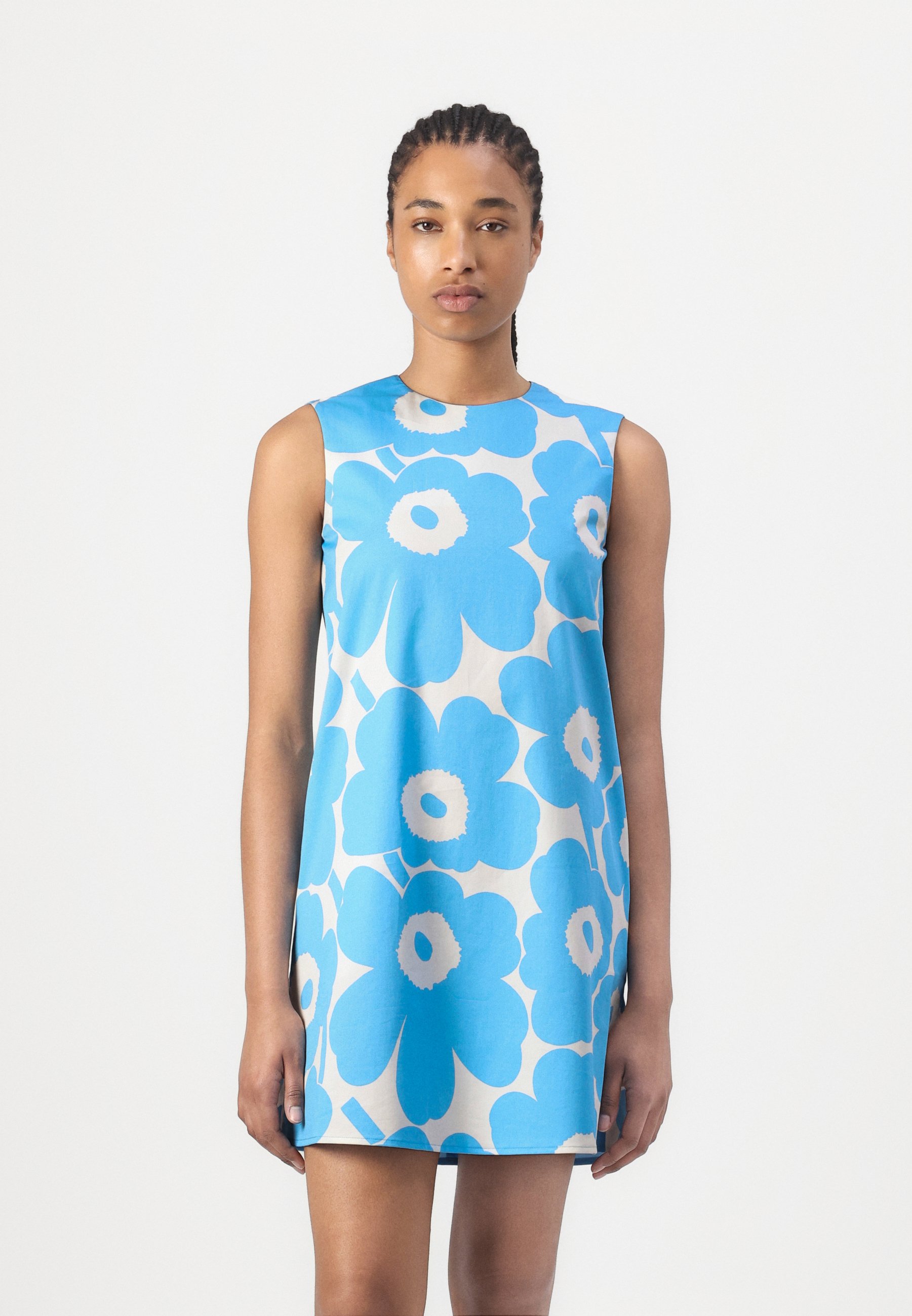 Marimekko SILUETTI UNIKKO - Day dress - blue/off white/blue - Zalando.ie