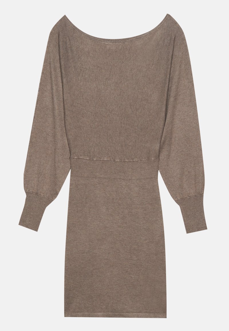 Anna Field Gebreide jurk gemêleerd bruin