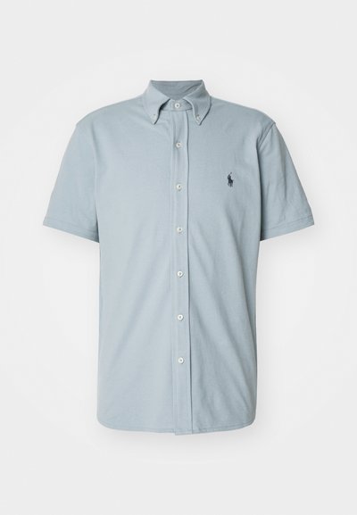 Polo Ralph Lauren FEATHERWEIGHT MESH SHIRT - Skjorta - vessel blue