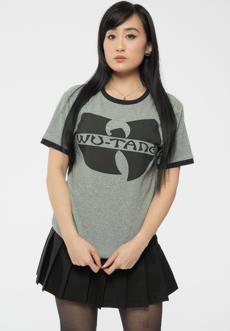 Paradiso Clothing WU-TANG CLAN KANTANA LOGO RINGER - Print T-shirt - grey