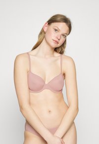 Calvin Klein Underwear - LIGHTLY LINED DEMI - T-krekla krūšturis - subdued Miniatūras attēls 1