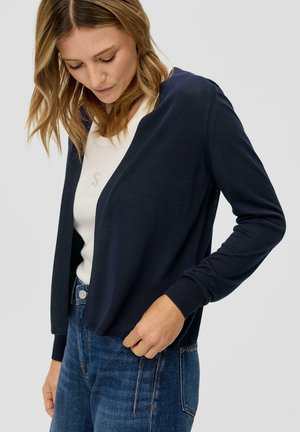 Strickjacke - navy