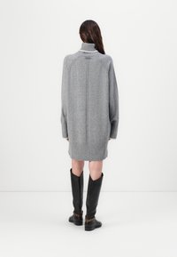 Pinko FOGO  - Abito in maglia - grigio monumento