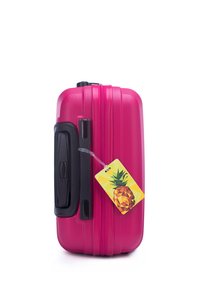 WITTCHEN SMALL SUITCASE WITH LUGGAGE TAG FROM ABS - Trolley - pink
