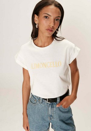 RICARDO - T-shirt imprimé - jaune