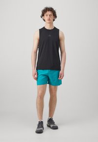 adidas Sportswear TIRO  - Korte sportsbukser - pure teal/black