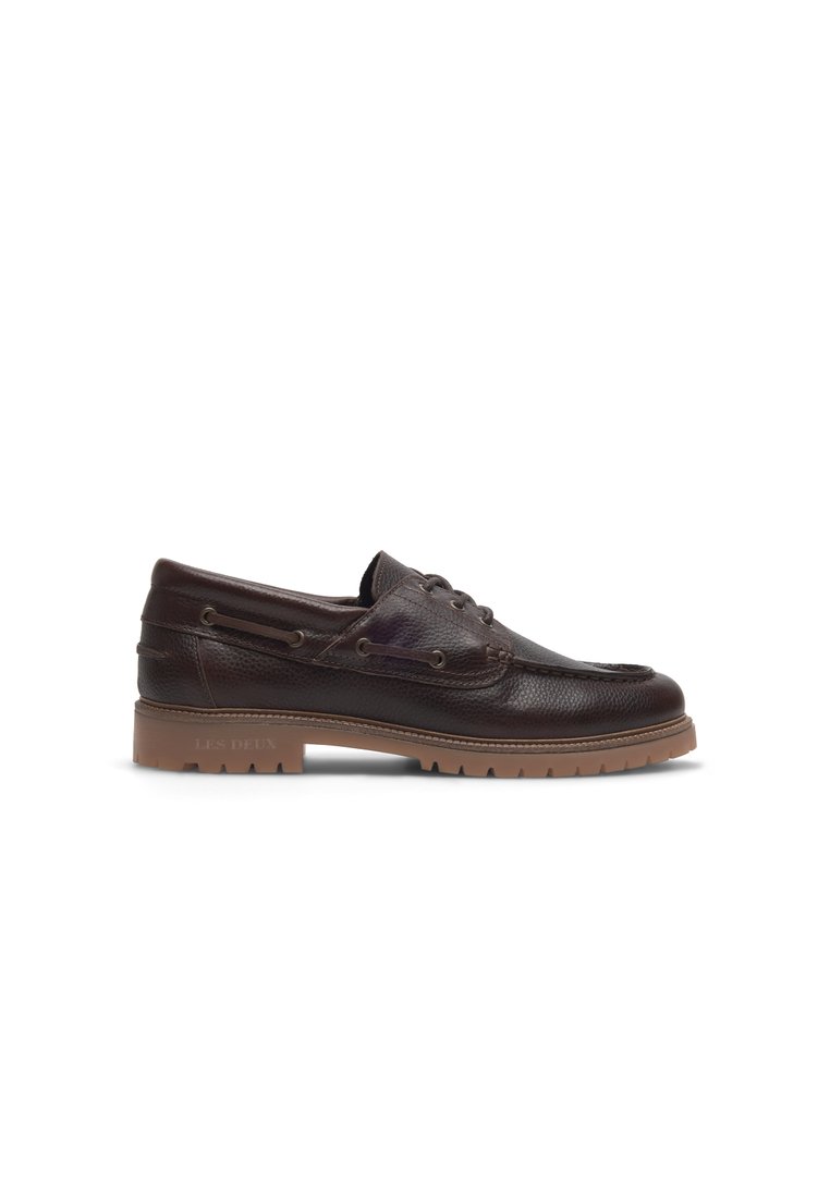 Les Deux TAYLOR - Purjehduskengät - dark brown