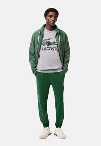 Lacoste BIG CROC  - Mikina - hellgrau