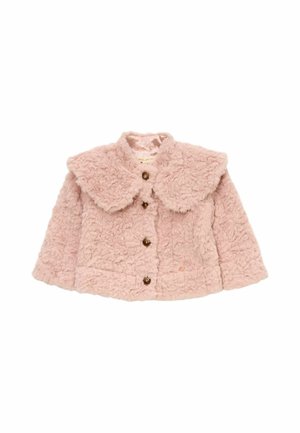 Angel & Rocket REGULAR FIT - CECILE FAUX FUR CAPE COLLAR COAT - Übergangsjacke - pink