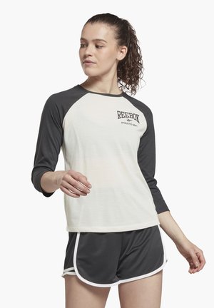 WOR SUPREMIUM 3/4 SLEEVE - Long sleeved top - classic white