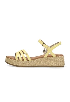 Espadrilles - pastel yellow