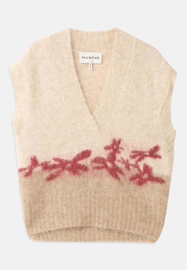 PURULIA - Waistcoat - beige4