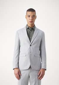 Selected Homme SLHSLIM CEDRIC STRUCTURE SUIT - Odijelo - medium grey melange