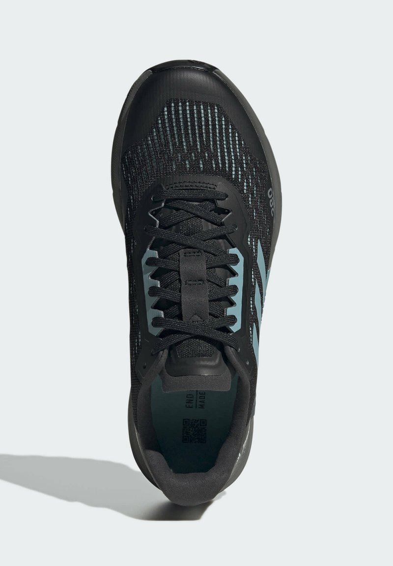 Adidas Black Knit Running Shoes with Light Blue Accents adidas X_PLR Path Sneakers - Black | Free Shipping with adiClub main image 3