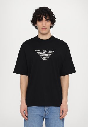 T-shirts med print - black