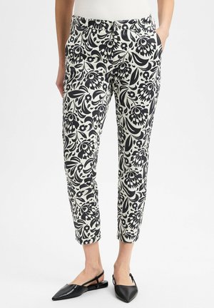 Jeans Slim Fit - schwarz weiß - 0003