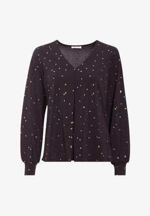 MIT LANGEN ÄRMELN - Blouse - noir