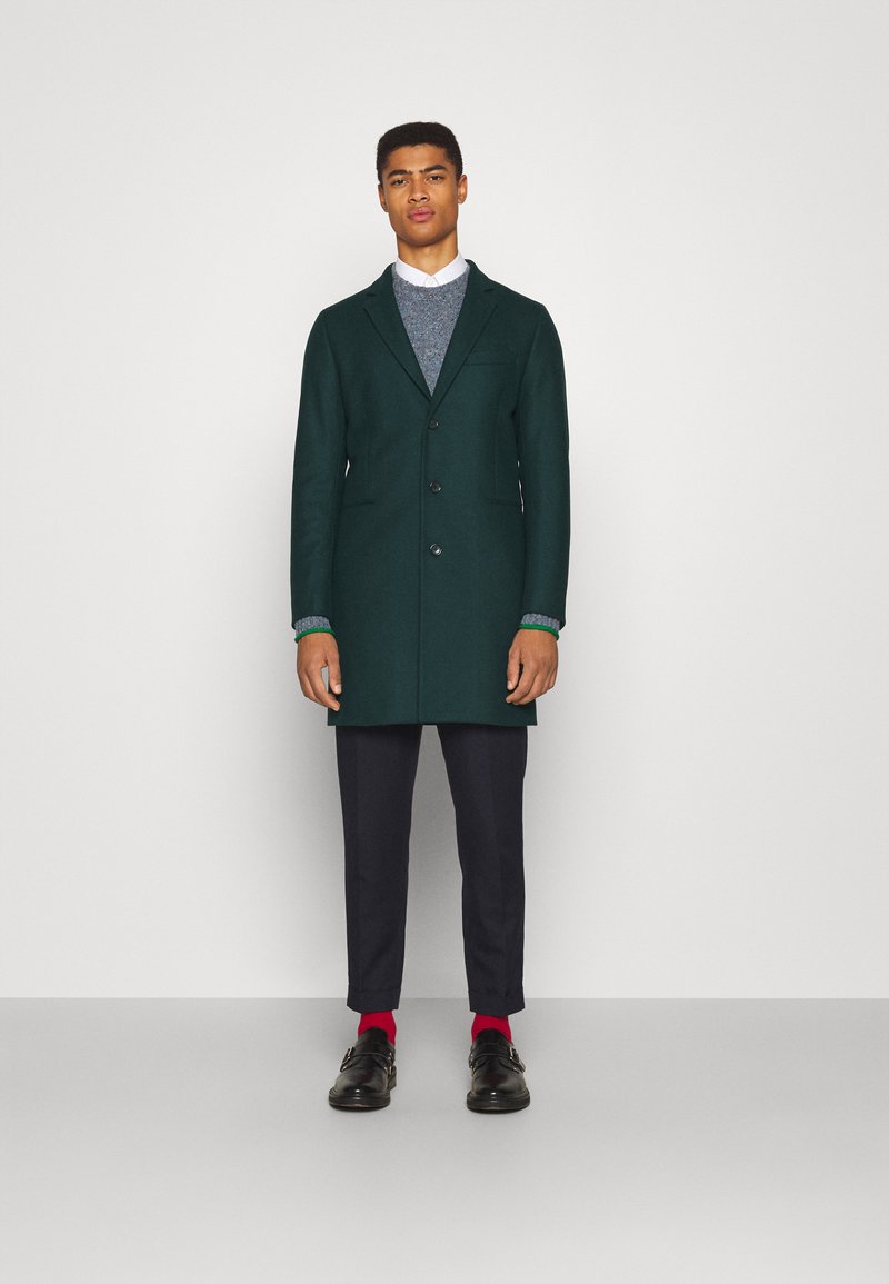 Herren Bekleidung | PS Paul Smith OVERCOAT Klassischer Mantel dark green/dunkelgrün - XN99792 Herren Bekleidung | PS Paul Smith OVERCOAT Klassischer Mantel dark green/dunkelgrün - XN99792