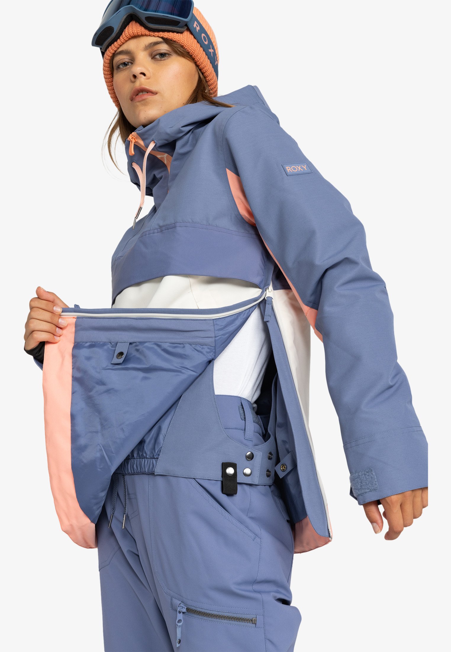 ROXY SHELTER JK 花柄ジャケット ROXY/ロキシー ジュニア スノージャケット ROXY PIE GIRL JK