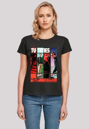 TV TIMES PATRICK MCGOOHAN THE PRISONER COVER - Print T-shirt - schwarz