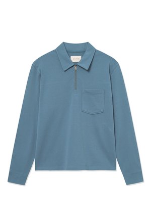 WOOD WOOD, WWHALF ZIPPER 25211 - Πόλο - bluefin