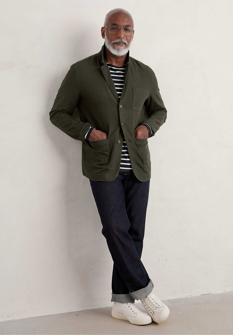 Seasalt Cornwall TOLLGATE LONG SLEEVE - Kavaj - woodland