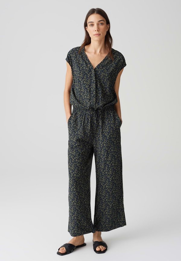 MID RISE CROPPED WIDE FIT PRINT - Jumpsuit