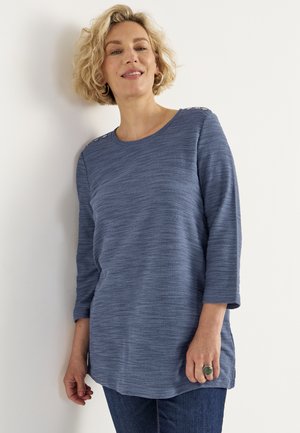 Cellbes of Sweden WITH STRUCTURE - Langærmet T-shirt - grey-blue
