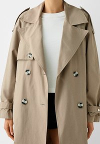 Bershka Trenčkot - sand