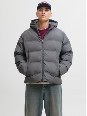 Jack & Jones JJESOHO PUFFER HOOD - Giacca invernale - castlerock