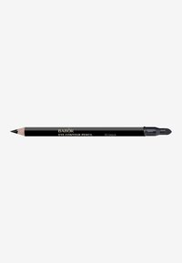 Crayon contour noir pour les yeux avec une pointe effilée, portant le nom de la marque 'BABOR' en lettres dorées. L'autre extrémité est dotée d'un embout pour estomper.
