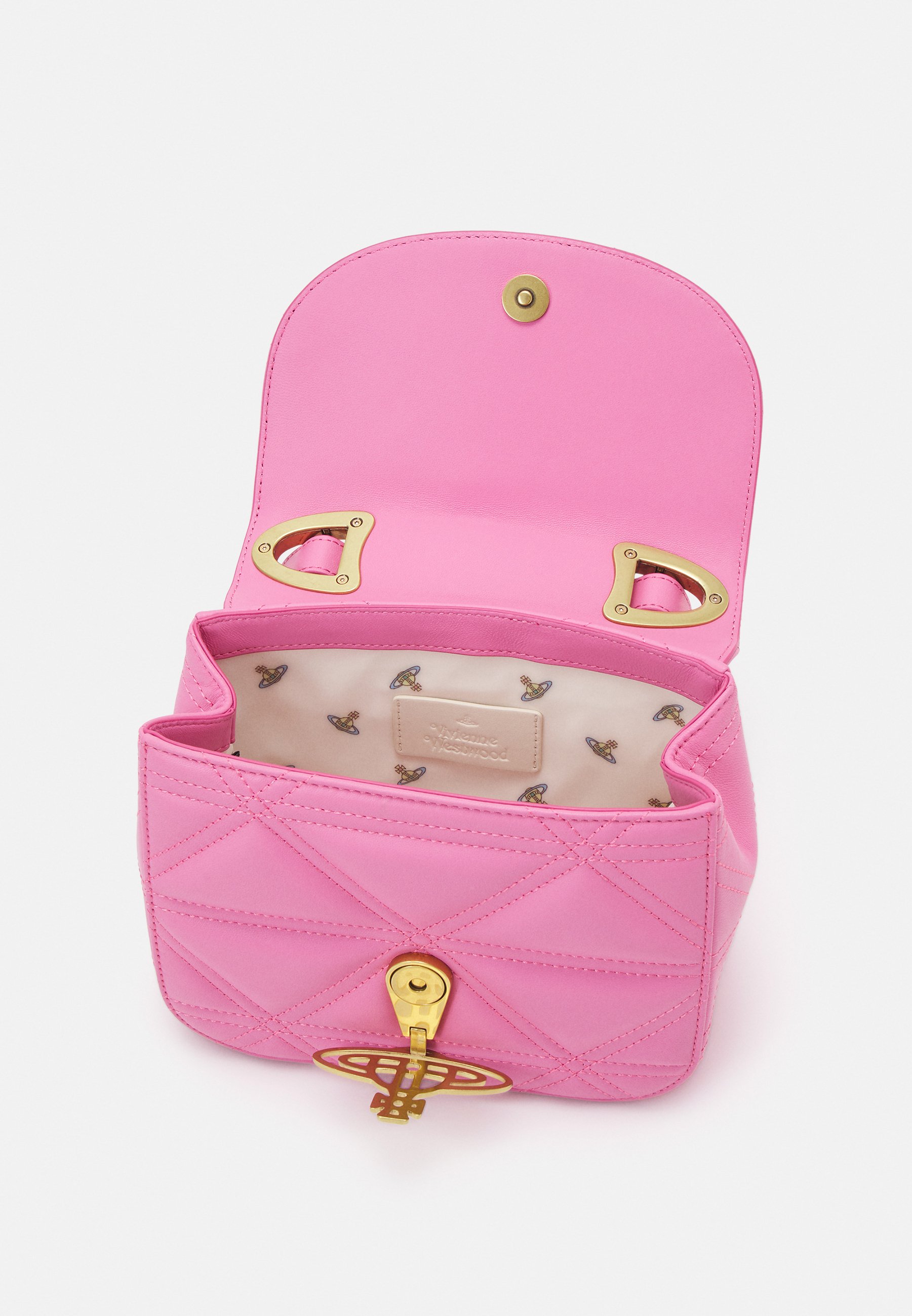 【関税&送料込】Vivienne Westwood Bag Linda Vivienne Westwood LINDA CROSSBODY - Cross body bag - pink