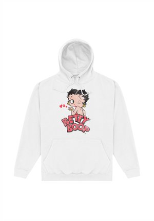 BETTY BOOP FADED GRAPHIC PRINT - Hoodie - white