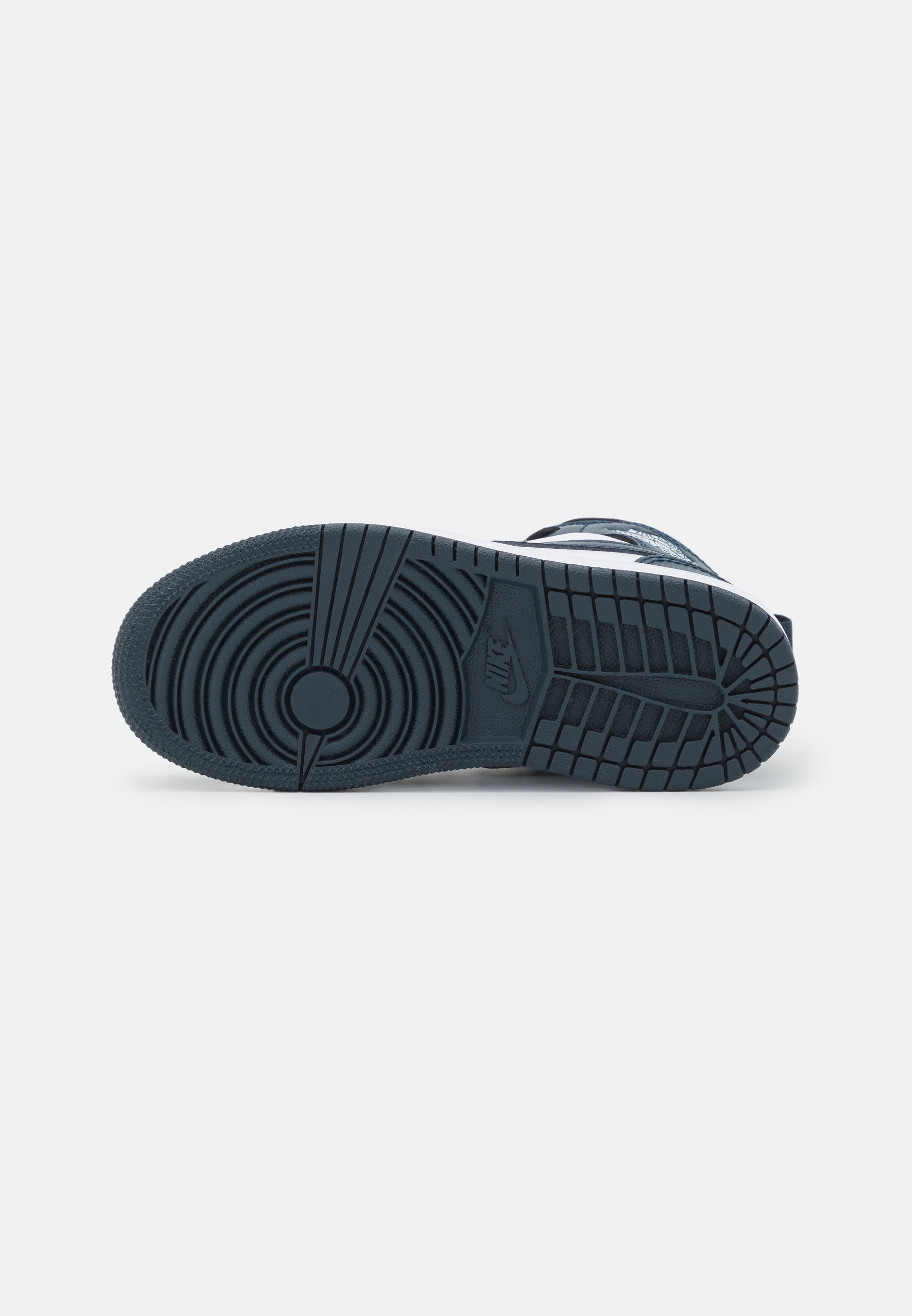 Jordan 1 MID UNISEX - Krepšinio batai - armory navy/white/black/tamsiai  mėlyna - Zalando.lt