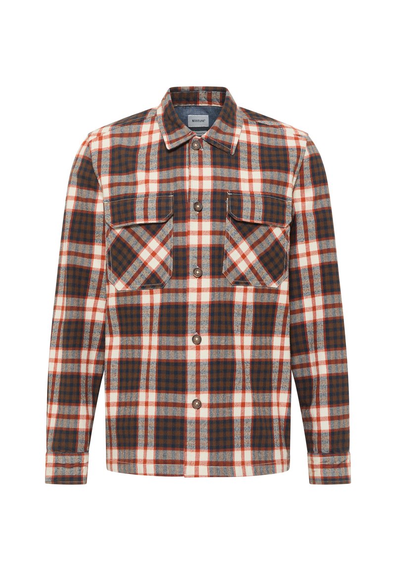 mustang Overhemd oranje