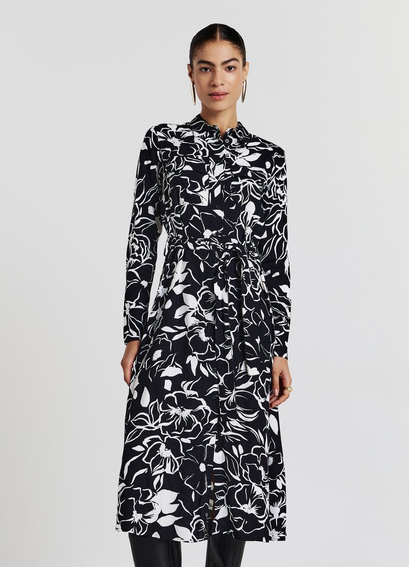 Calliope FANTASIA - Blusenkleid - var ultrablack