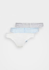 3 PACK - String - white/grey/blue