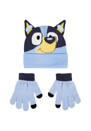 2 TEILIGES BLUEY-SET - Beanie - dark blue