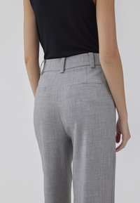 Modström HEART PANTS - Nadrágok - grey melange