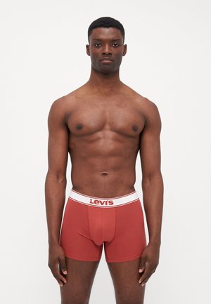 MEN VINTAGE 4 PACK - Trunks - black/red
