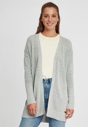 OXGISELE - Cardigan - light grey melange