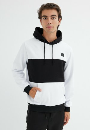 Jersey con capucha - blanco