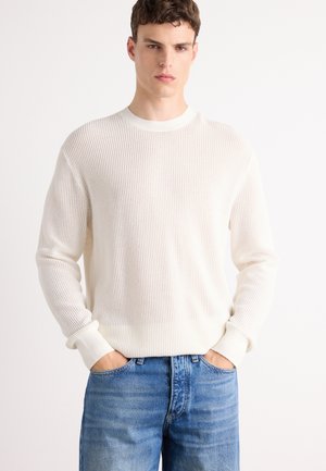 Calvin Klein Jeans CREW - Trui - tofu