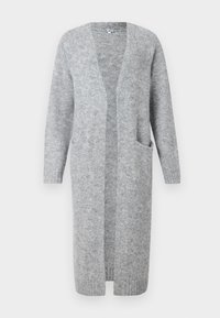 Object OBJMILU LONG CARDIGAN - Kardigan - medium grey melange