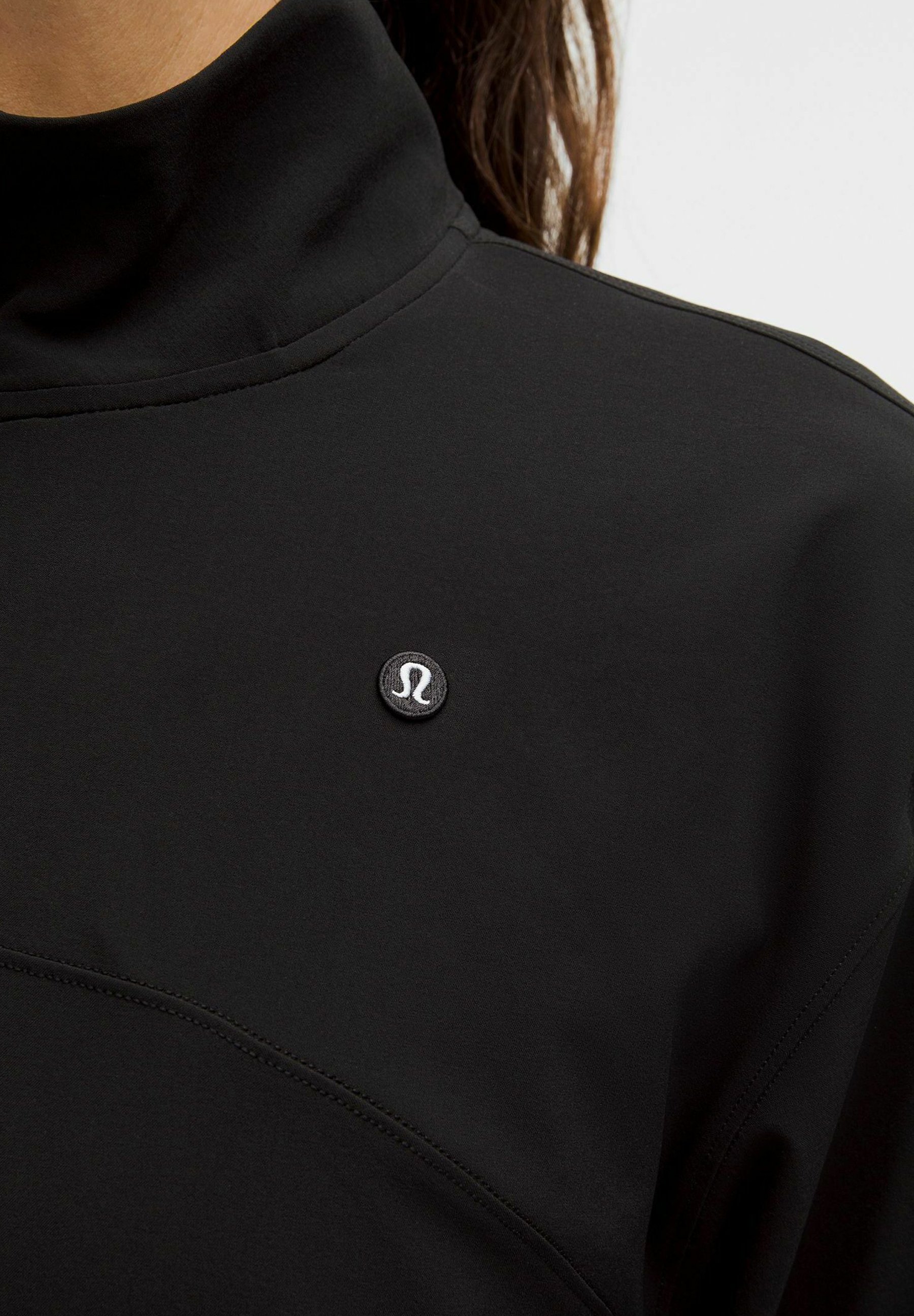 lululemon LIGHTWEIGHT HALF-ZIP - Sweatshirt - black ivy grove