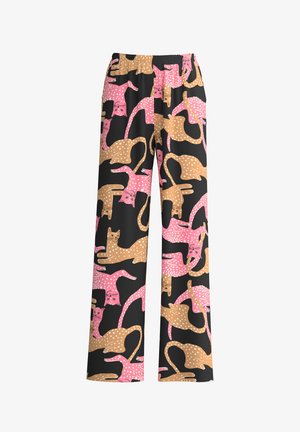 Calida, SLEEP OVER M&M PYJAMAHOSE - Pyjamabroek - schwarz