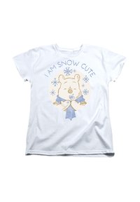 Disney WINNIE THE POOH I AM SNOW CUTE - Print T-shirt - white